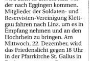 Bundeswehrreservisten transportieren Symbolik