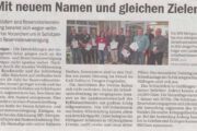 Mit neuem Namen und gleichen  Zielen